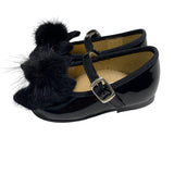 Ballerina-Modellschuhe aus Lackleder mit Schleife für Mädchen PANYNO B3304