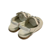 Scarpe Primi Passi Aperte Sul Retro In Pelle Neonata RIZITOS B3008P