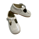 Scarpe Primi Passi Con Cinturino In Pelle Perlata Neonato PANYNO B2002