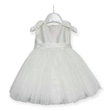 Abito Elegante Smanicato In Tulle Neonata ISABEL F171