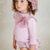 Completo 2 Pezzi Con Culotte E Maglioncino Neonata RAHIGO 25269