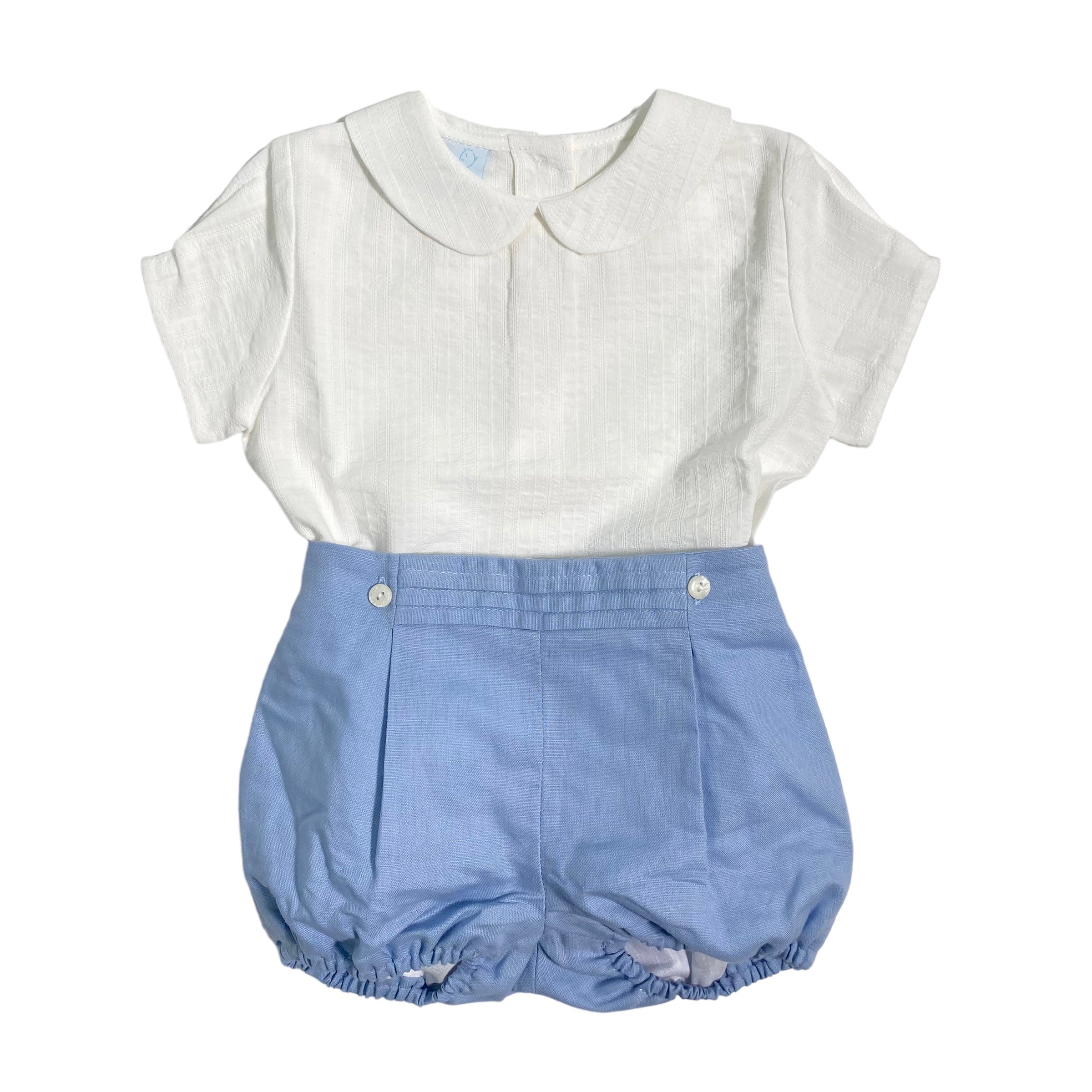 Completo Elegante Con Bermuda E Camicia Neonato GRANLEI 269