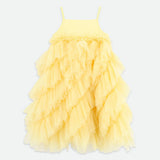 Abito Smanicato In Tulle Bambina ANGEL'S FACE CASCADE