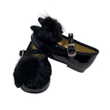 Ballerina-Modellschuhe aus Lackleder mit Schleife für Mädchen PANYNO B3304
