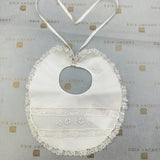 Bavetta Elegante In Cotone E Pizzo PICCOLA GIUGGIOLA PONZAB