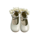 Scarpe Modello Ballerina Con Fiori In Pelle Bambina RIZITOS B3611R