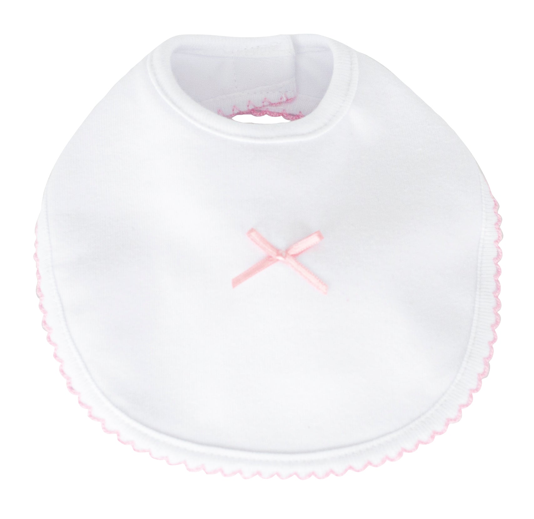 Bavette Bi-Color Con Fiocco Neonati CALAMARO 74017