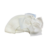 Acryl-Baskenmütze mit Samtschleife für Mädchen CONDOR 50100F