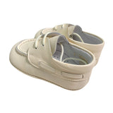 Scarpe Da Culla in Pelle Con Lacci Neonato INDICE 1656