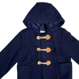 Cappotto In Panno Con Cappuccio E Alamari Bambino YOEDU 4983