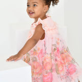 Abito Smanicato In Tulle Stampato Neonata ANGEL'S FACE DOMINIQUE