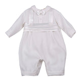 Pagliaccetto Elegante Manica Lunga In Seta Neonato BIMBALO' 6810