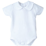 Body Mezza Manica In Cotone Collo Tondo Neonati CALAMARO 19106C