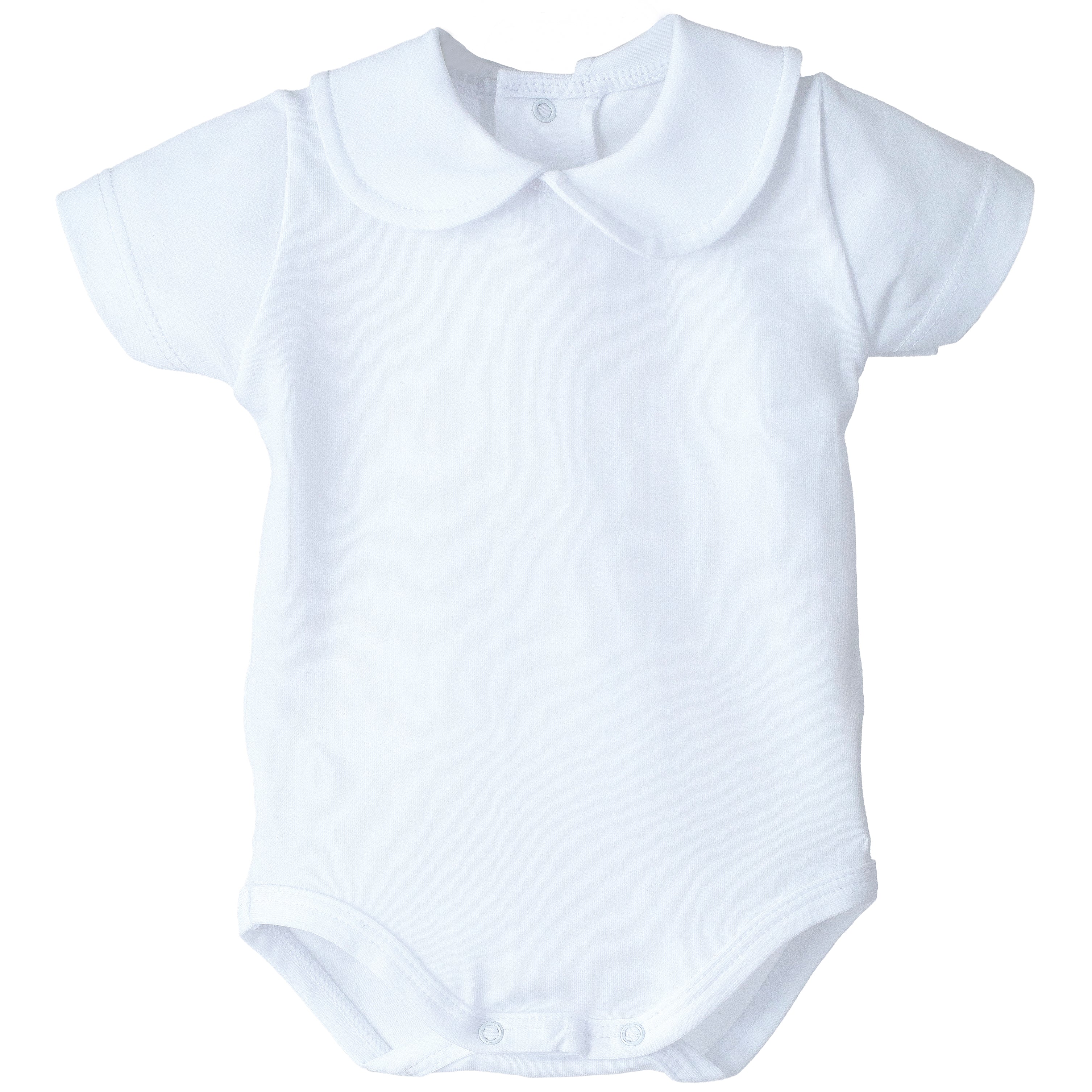 Body Mezza Manica In Cotone Collo Tondo Neonati CALAMARO 19106C