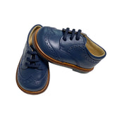 Erste-Schritte-Schuhe Oxford-Modell aus Leder für Neugeborene RIZITOS B3310