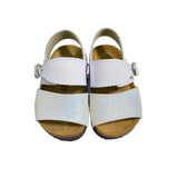 Sandali Primi Passi In Pelle Con Fibie Bambina PANYNO AC3201