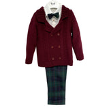 Completo Elegante 4 Pezzi Con Cardigan Neonato BUFI M04369A