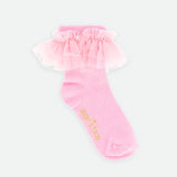 Calzini In Cotone Con Bordo In Tulle Bambina ANGEL'S FACE FRILLY