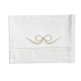 Lenzuolino Per Carrozzina In Cotone Con Ricamo Neonato/a LA SARTORIA DEI PICCOLI L1069