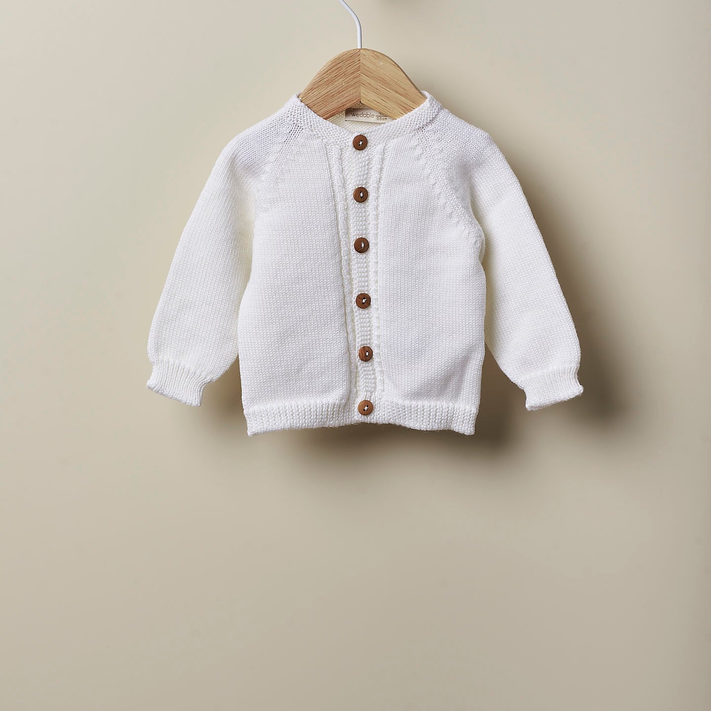 Strickjacke aus Merinowolle für Jungen WEDOBLE I2309308A