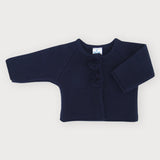 Strickjacke aus hypoallergenem Acrylstoff mit Bommel für Neugeborene SARDON MA250