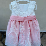 Abito Smanicato Con Gonna In Tulle Bambina VALENTINA BEBES NUBE 32