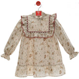 Abito Manica Lunga Stampato Bambina DEL SUR 5197