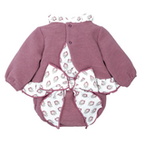 Completo Maglioncino Con Culotte Neonata CALAMARO 11388