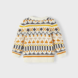 Mehrfarbiger Pullover aus hypoallergenem Acrylstoff für Neugeborene NAME IT 13220782