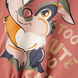 Felpa In Caldo Cotone Bamby Tamburino Disney Rosa Neonata NAME IT 13221104