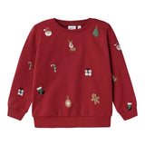 Felpa Natalizia In Caldo Cotone Bambino/a NAME IT 13222542