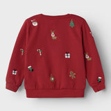 Felpa Natalizia In Caldo Cotone Bambino/a NAME IT 13222542