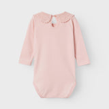 Body In Caldo Cotone Con Collo In Macrame' Neonata NAME IT 13221298