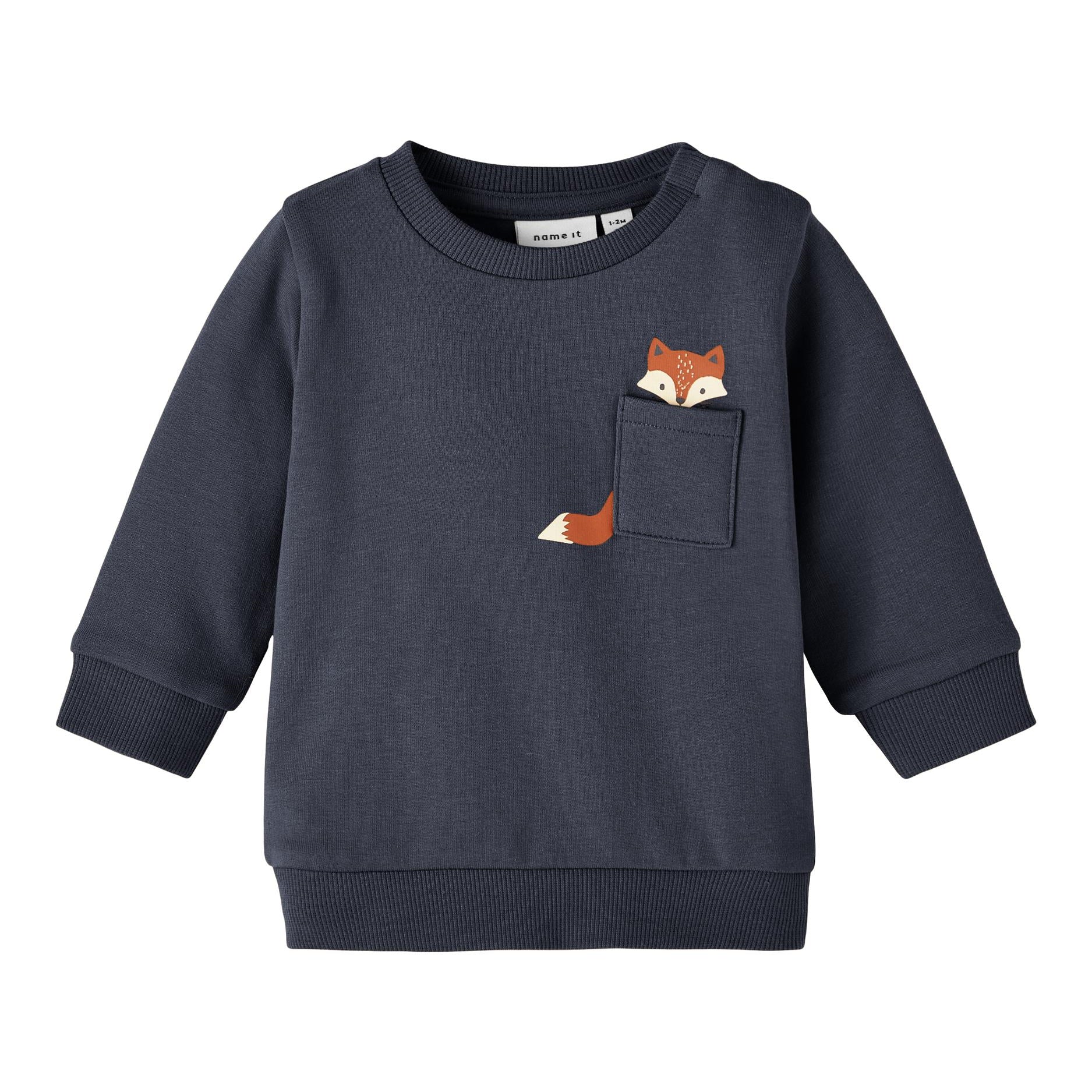 Felpa In Caldo Cotone Organico Neonato NAME IT 13221403