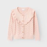 Cardigan In Filo Di Cotone Traforato Bambina NAME IT 13225024