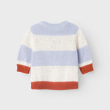 Cardigan In Filo Di Cotone A Righe Neonato NAME IT 13225008