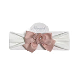 Warmes Baumwollstirnband mit Schleife für Babys NINNAOH I2385