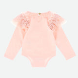 Body In Caldo Cotone Con Pizzo Neonata ANGEL'S FACE PRIMROSE