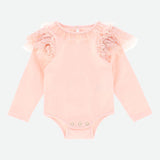 Body In Caldo Cotone Con Pizzo Neonata ANGEL'S FACE PRIMROSE