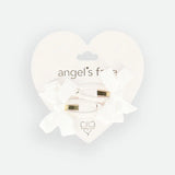 Set Di Due Fermagli Con Fiocco Bambina ANGEL'S FACE TWO