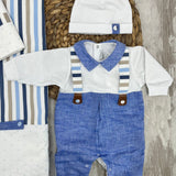 Corredino Nascita In Cotone Neonato LA SARTORIA DEI PICCOLI CORDLINO