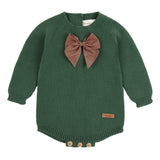 Pagliaccetto In Caldo Cotone Con Fiocchi Scozzesi Neonata CONDOR 55929