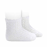 Short Sock In Thread Perforated Dots Unisex Newborn CONDOR 503