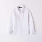 Camicia Elegante Con Plisse' Neonato SARABANDA 8089