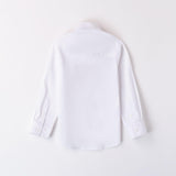 Camicia Elegante Con Plisse' Neonato SARABANDA 8089