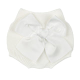 Culotte Punto Legaccio Con Fiocco Grande In Gross Grain Neonata CONDOR 55934