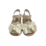 Baby Girl First Steps Sandals In Glossy Patent Leather INDEX 319