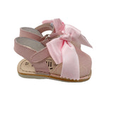 Minorchina Glitter Sandals with Satin Bow INDEX 300