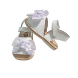 Baby Girl First Steps Sandals In Glossy Patent Leather INDEX 319