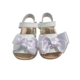 Baby Girl First Steps Sandals In Glossy Patent Leather INDEX 319